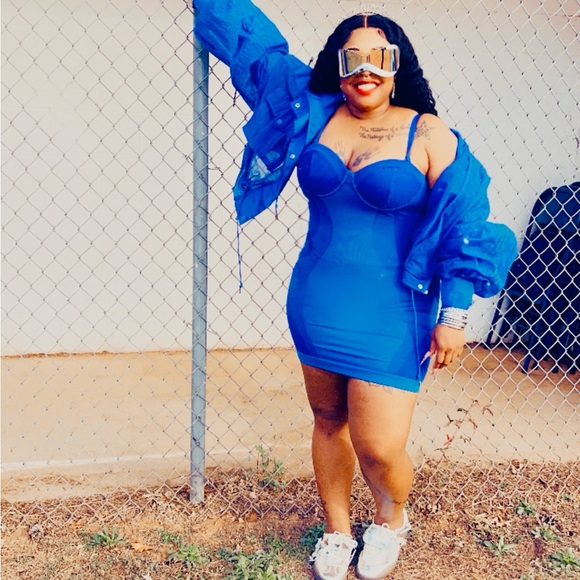 ivy park x adidas Dresses & Skirts - Ivy Park x Adidas Rodeo Strappy Knit Bustier Dress
